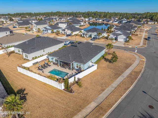 85464 Amaryllis Ct, Fernandina Beach, FL 32034 - aerial perspective of suburban area with a pool