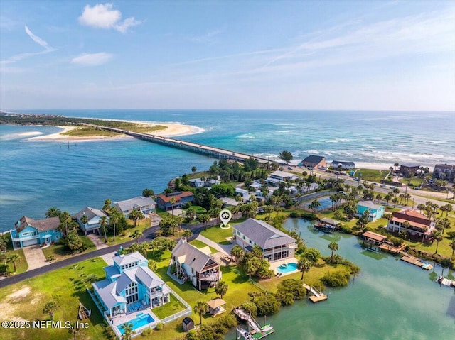 231 Barrataria Dr, Saint Augustine, FL 32080 - aerial view of a large body of water