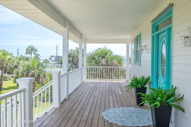 231 Barrataria Dr, Saint Augustine, FL 32080 - view of porch