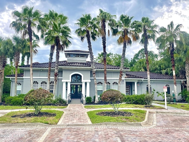 425 S Villa San Marco Dr Unit 302, Saint Augustine, FL 32086 - mediterranean / spanish-style home featuring stucco siding and a tile roof