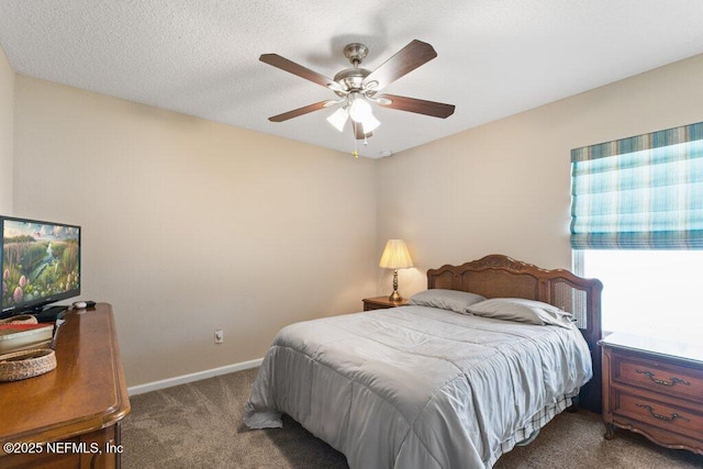 3912 Pipit Pt, Middleburg, FL 32068 - bedroom featuring carpet flooring, baseboards, and ceiling fan