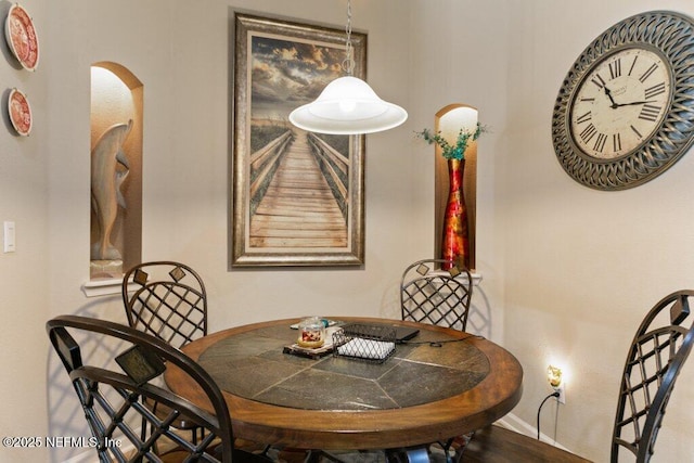 3912 Pipit Pt, Middleburg, FL 32068 - dining area with baseboards
