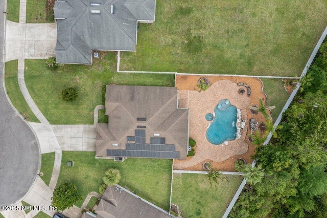 3912 Pipit Pt, Middleburg, FL 32068 - bird's eye view of a pool