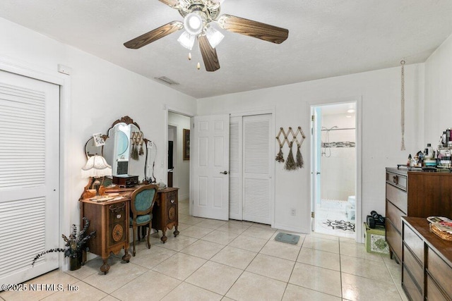 2041 Mill Creek Rd, Jacksonville, FL 32211 - home office with light tile patterned floors and ceiling fan