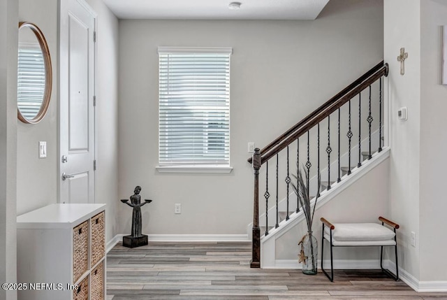 4604 Clapboard Crossing Way, Jacksonville, FL 32226 - entrance foyer featuring light wood-style floors, healthy amount of natural light, and stairs
