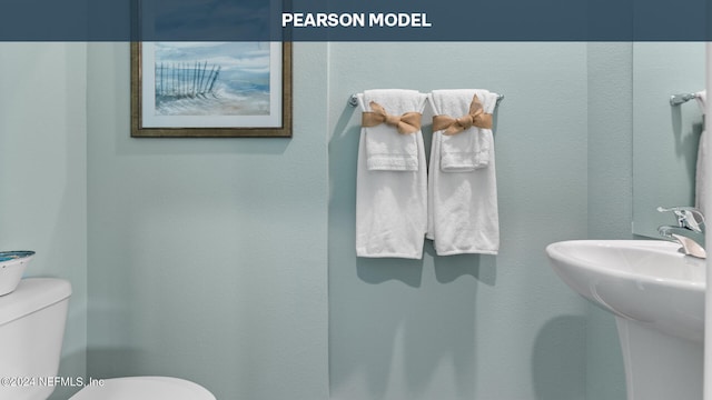 1534 Jeremiah St, Middleburg, FL 32068 - bathroom featuring toilet and a sink