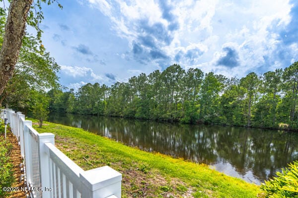 4420 Timber Hollow Way, Jacksonville, FL 32224 - water view featuring a forest