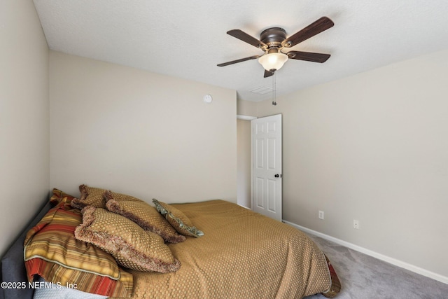 1346 N Kyle Way, Jacksonville, FL 32259 - bedroom featuring carpet flooring, ceiling fan, and baseboards