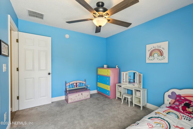 1346 N Kyle Way, Jacksonville, FL 32259 - carpeted bedroom with baseboards and ceiling fan