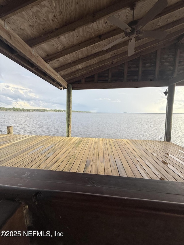 6449 Jack Wright Island Rd, Saint Augustine, FL 32092 - dock featuring a water view