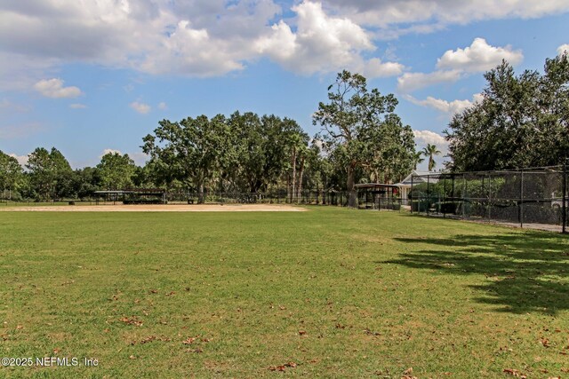 3353 Horseshoe Trail Dr, Orange Park, FL 32065 - view of yard