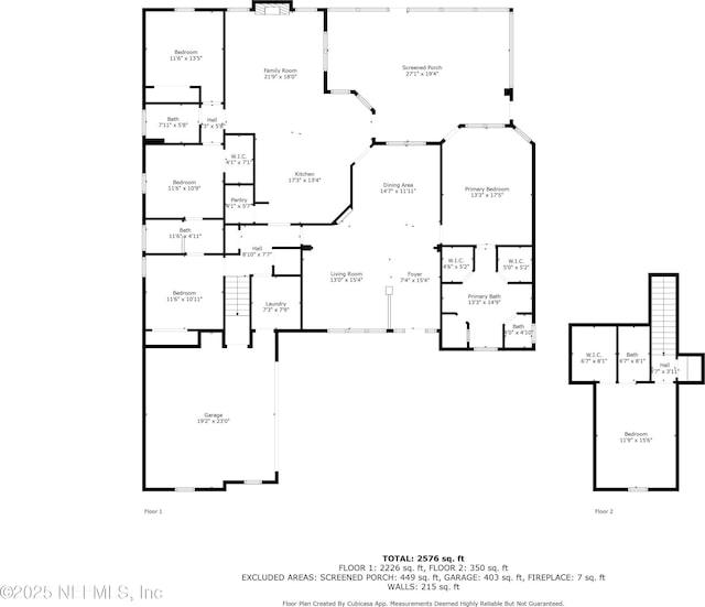 1758 Country Walk Dr, Fleming Island, FL 32003 - view of floor plan / room layout