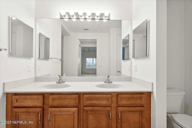 150 Pantano Cay Blvd Unit 2303, Saint Augustine, FL 32080 - full bathroom with double vanity and toilet