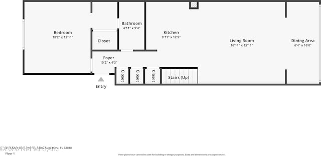 87 Village Del Lago Cir, Saint Augustine, FL 32080 - home floor plan