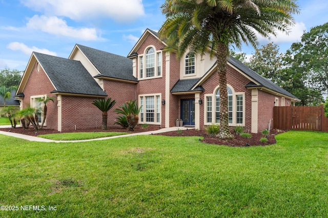 1321 Honeysuckle Dr, Saint Johns, FL 32259 - view of front facade with a shingled roof and brick siding