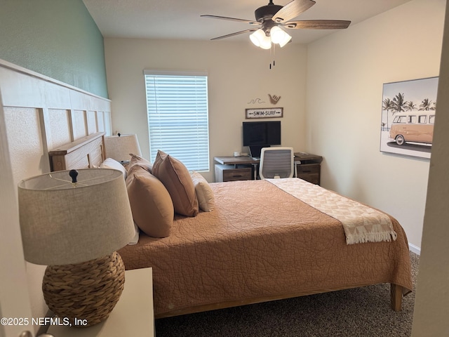 126 Falcon Ridge Rd, Saint Augustine, FL 32084 - bedroom featuring a ceiling fan