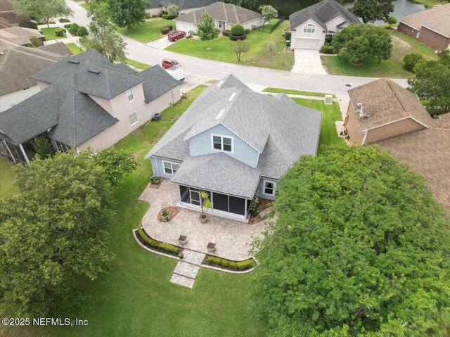 8681 Canopy Oaks Dr, Jacksonville, FL 32256 - aerial perspective of suburban area