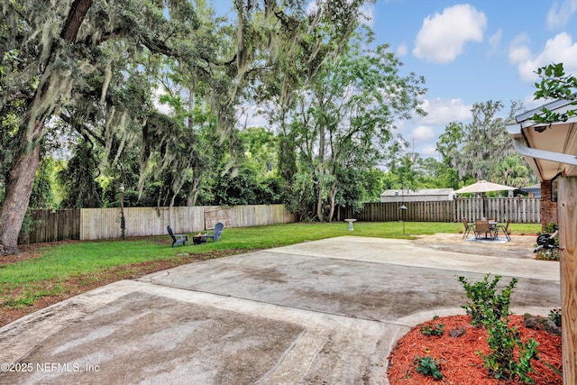 2620 Shenandoah Dr S, Orange Park, FL 32073 - view of yard featuring a patio