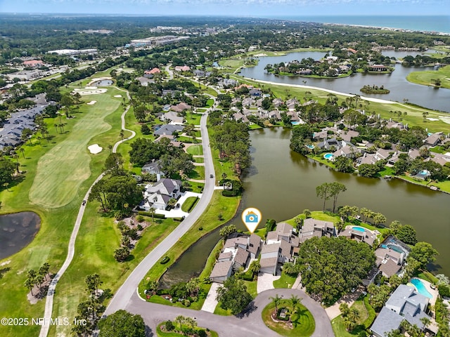 1 Lake Julia Dr S, Ponte Vedra Beach, FL 32082 - view of property location featuring nearby suburban area and a large body of water