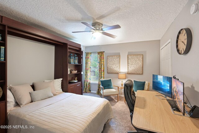 1823 Sentry Oak Ct, Fleming Island, FL 32003 - carpeted bedroom featuring ceiling fan