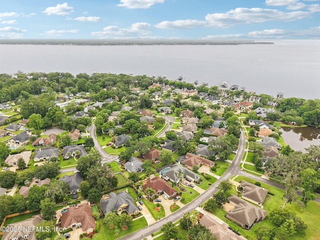 1823 Sentry Oak Ct, Fleming Island, FL 32003 - aerial perspective of suburban area featuring a nearby body of water