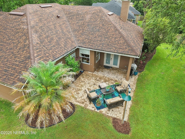1823 Sentry Oak Ct, Fleming Island, FL 32003 - aerial view of property and surrounding area