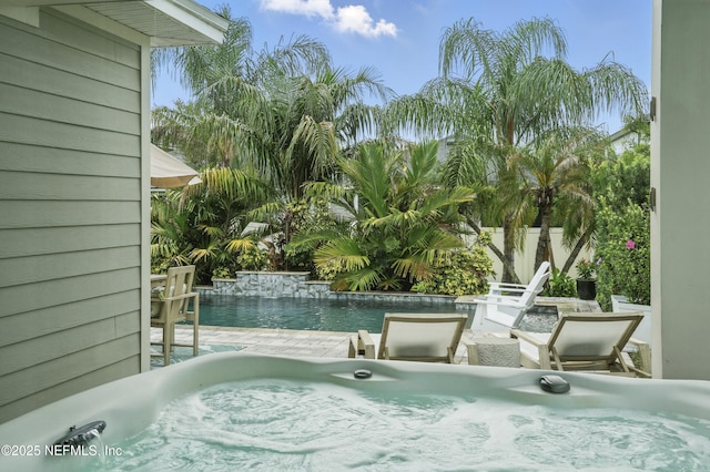 48 Foxcross Ave, Saint Augustine, FL 32092 - view of patio / terrace featuring a hot tub