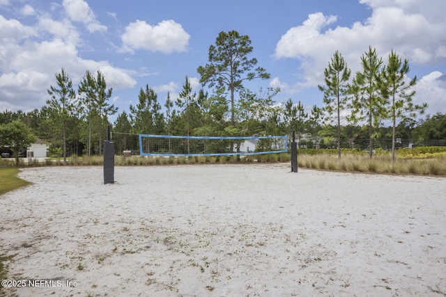 48 Foxcross Ave, Saint Augustine, FL 32092 - surrounding community with volleyball court and view of scattered trees
