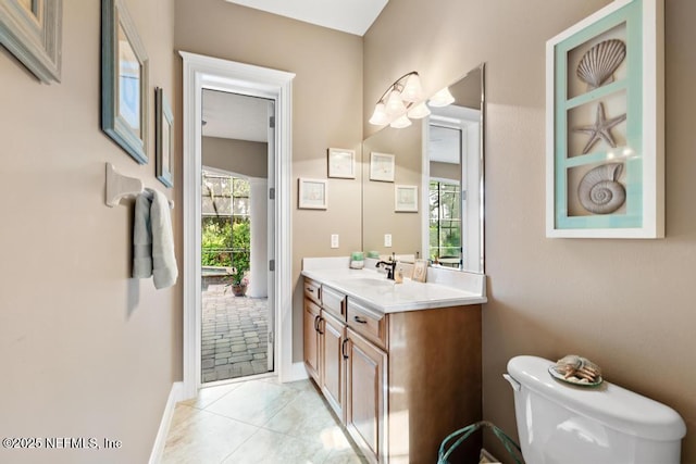 69 Bridle Ridge Ct, Flagler Beach, FL 32136 - bathroom with vanity and toilet