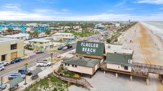 69 Bridle Ridge Ct, Flagler Beach, FL 32136 - drone / aerial view of waterfront with a beach