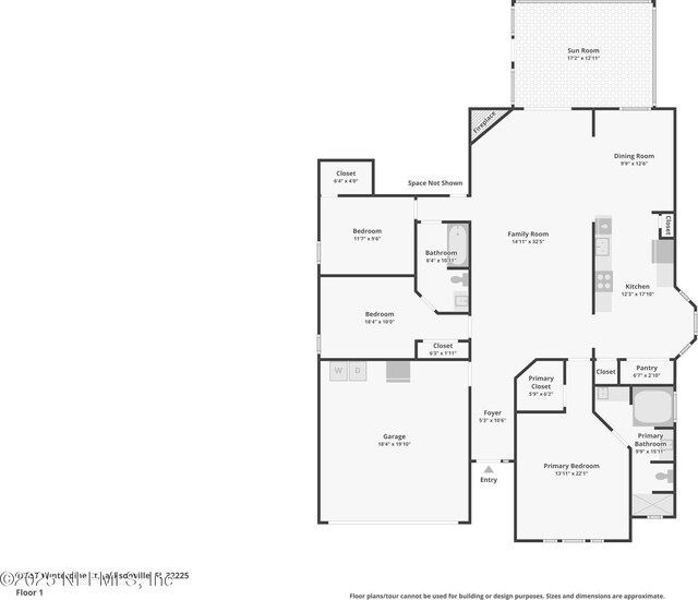 12357 Winterpine Ct, Jacksonville, FL 32225 - room layout