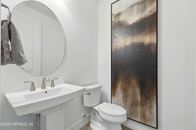 96 Glenhurst Ave, Ponte Vedra, FL 32081 - half bath featuring toilet and wood finished floors