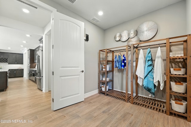 96 Glenhurst Ave, Ponte Vedra, FL 32081 - foyer with light wood-type flooring and recessed lighting