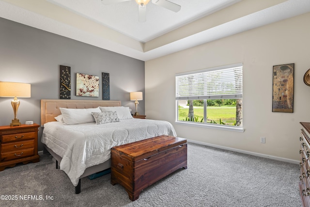 4340 Comanche Trail Blvd, Saint Johns, FL 32259 - carpeted bedroom featuring baseboards and ceiling fan