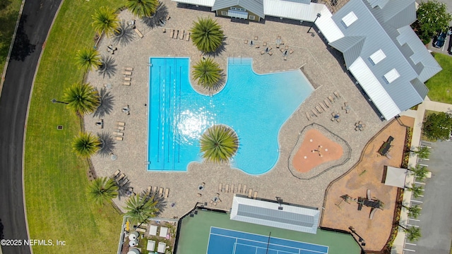 4340 Comanche Trail Blvd, Saint Johns, FL 32259 - bird's eye view of a pool