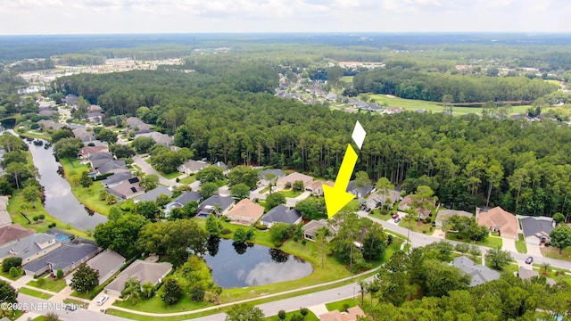 4340 Comanche Trail Blvd, Saint Johns, FL 32259 - aerial view of property and surrounding area with a large body of water and nearby suburban area