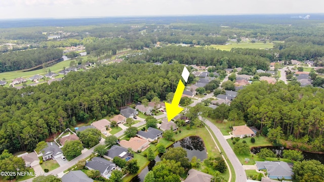 4340 Comanche Trail Blvd, Saint Johns, FL 32259 - aerial view of property and surrounding area with nearby suburban area and a large body of water