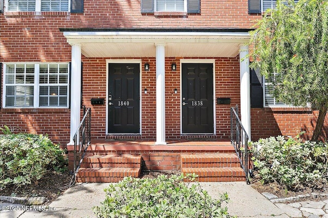 1838 Cherry St, Jacksonville, FL 32205 - entrance to property featuring brick siding