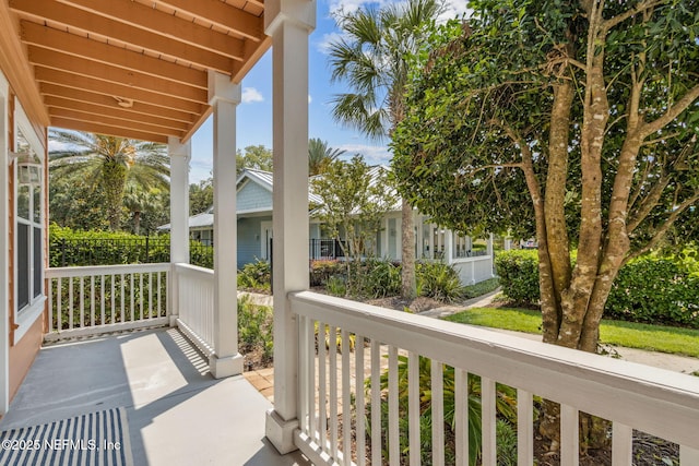1899 White Sands Way Unit 704, Fernandina Beach, FL 32034 - view of porch