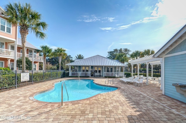 1899 White Sands Way Unit 704, Fernandina Beach, FL 32034 - community pool featuring a patio area