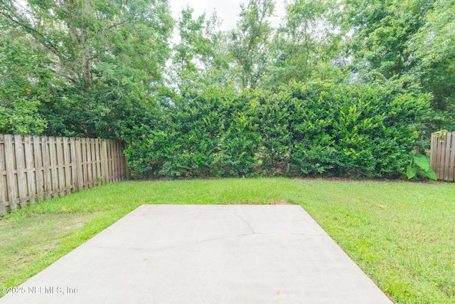 203 Buck Run Way, Saint Augustine, FL 32092 - view of yard with a patio area