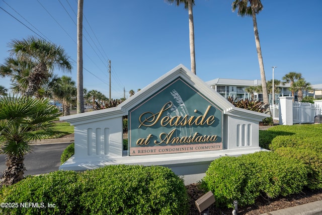 225 Atlantis Cir Unit 101-A, Saint Augustine Beach, FL 32080 - view of community / neighborhood sign