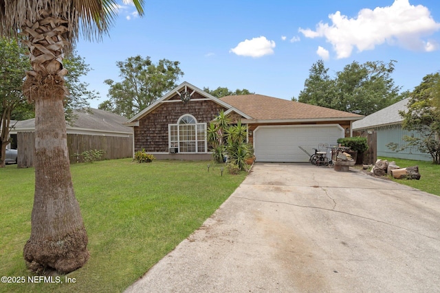 1942 Calusa Trl, Middleburg, FL 32068 - ranch-style home featuring a garage and concrete driveway