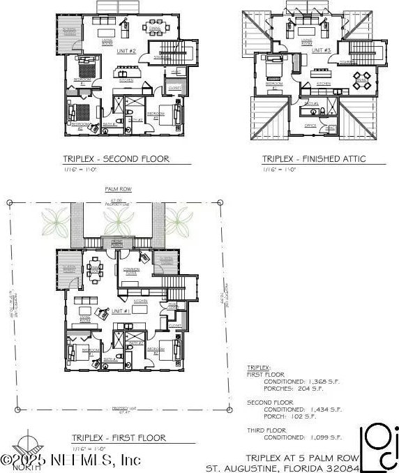 5 Palm Row, Saint Augustine, FL 32084 - view of floor plan / room layout