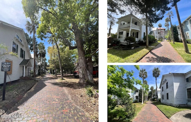5 Palm Row, Saint Augustine, FL 32084 - view of decorative road featuring a residential view
