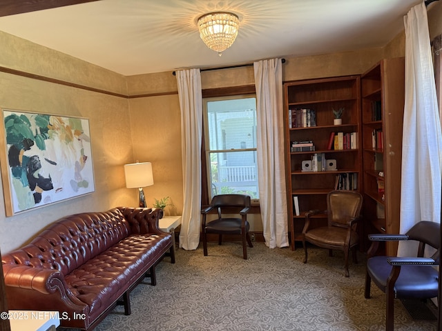 5 Palm Row, Saint Augustine, FL 32084 - sitting room featuring carpet floors