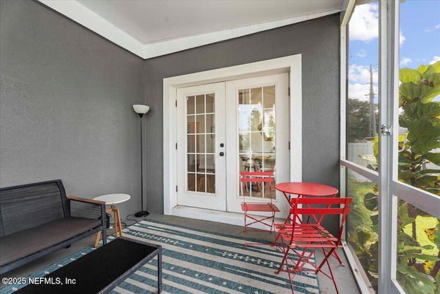 28 S Comares Ave, Saint Augustine Beach, FL 32080 - sunroom / solarium with french doors and healthy amount of natural light