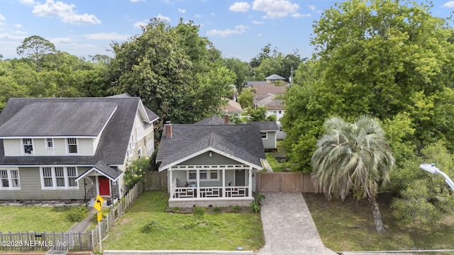 4524 Post St, Jacksonville, FL 32205 - aerial view of property and surrounding area
