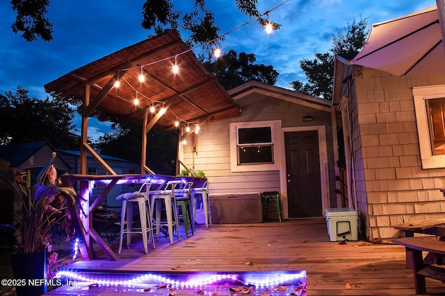 4524 Post St, Jacksonville, FL 32205 - view of deck