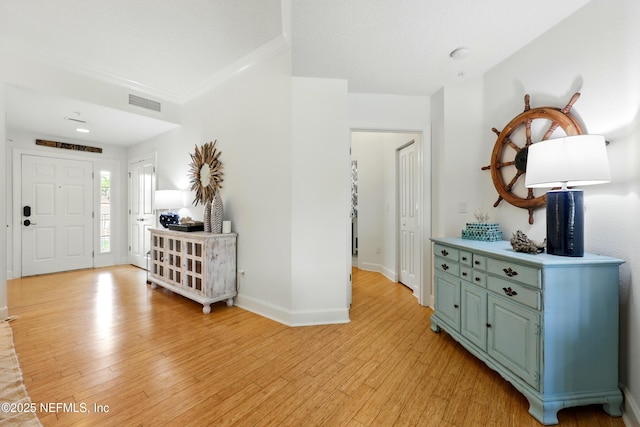 310 S Ocean Grande Dr Unit 205, Ponte Vedra Beach, FL 32082 - entryway featuring light wood-style floors and baseboards